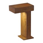 SLV Pathlight 40 Lampada da terra Acciaio Arrugginito 8.8W 470lm - 830 Luce Calda -  | Esterni - IP55