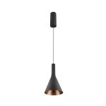 SLV Lalu Aluminium Nero 9.5W 600lm - 927-930 CCT | Miglior Resa Cromatica - Dimmerabile 