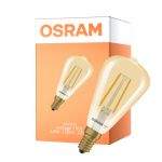 Osram Vintage 1906 LED Classic Edison E14 Ambra 2.8W 250lm - 822 Bianco Molto Caldo | Dimmerabile - Sostitutiva 25W