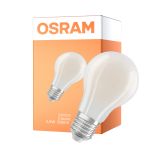 Osram Classic LED E27 Pera Filamento Ghiaccio 3.8W 806lm - 827 Bianco Molto Caldo | Dimmerabile - Sostitutiva 60W