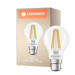 Ledvance Classic LED B22 Pera Filamento Chiara 5.9W 806lm - 827 Bianco Molto Caldo | Sostitutiva 60W