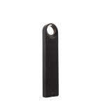 Ansell LED Lampada a piedistallo Brock Grafite 7.7W 447lm - 830 Luce Calda -  | 65cm - IP65