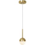 Nordlux Contina Luce Pendente Metallo Ottone | Adatto per 1x G9