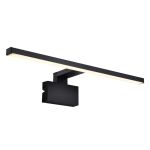 Nordlux Marlee 50 Luce Da Parete Metallo Nero 8.9W 800lm - 930 Luce Calda -  | IP44 - Miglior Resa Cromatica