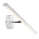 Nordlux Ip S13 60 Luce Da Parete Metallo Bianca 7.2W 400lm - 830 Luce Calda - 