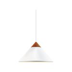 DFTP by Nordlux Kinto Luce Pendente Metallo e Legna Bianca | 420mm - Adatto per E27