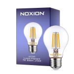 Noxion Lucent Filamento LED E27 Pera Chiara 7W 806lm - 827 Bianco Molto Caldo | Dimmerabile - Sostitutiva 60W