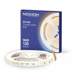 Noxion Strisce LED Naga 5 Metro 24V - 120LEDs/m - 9.6W/m - 930-965 Regolabile Bianca | 8mm - IP20 - Miglior Resa Cromatica - SMD2835