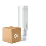 Confezione Multipack 9x Philips CorePro PL-C LED 5.9W 660lm - 840 Bianco Freddo | 2-Pin - Sostitutiva 13W