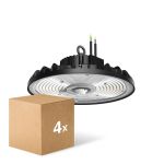 Confezione Multipack 4x Noxion Highbay LED Ecowhite V2.0 200W 32000lm 120D - 840 Bianco Freddo | IP65 - 1-10V Dimmerabile