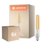 Confezione Multipack 6x Ledvance LED Bulbo NAV LED FIL V E27 35W 6000lm - 740 Bianco Freddo | Sostitutiva 70W