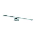 Eglo Luce Da Parete Pandella 1 Aluminium Cromo Argento Illuminazione del bagno 11W 1350lm - 840 Bianco Freddo | IP44 
