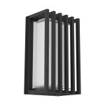 Eglo Luce Da Parete Genovese Aluminium Nero 10W 1050lm - 865 Luce Del Giorno | IP65 - Sensore Di Movimento