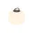 Nordlux Lampada Da Tavolo Kettle Batteria Bianca 4.8W 300lm - 827 Bianco Molto Caldo | A 3 Livelli Dimmerabile