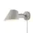 DFTP by Nordlux LED Luce Da Parete Stay Aluminium Grigio | Adatto per E27