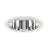 Philips Downlight LED LuxSpace Mini Profondo DN561B 9W 1350lm 75D - 830 Luce Calda | 164mm - Aluminium Riflettore