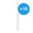 Confezione Multipack 10x Ledvance Dulux-L LED 18W - 830 Luce Calda -  | 4-Pin - Sostitutiva 36W