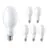 Confezione Multipack 6x Philips TrueForce Core LED E27 HPL/SON Ghiaccio 18W 3000lm 300D - 830 Luce Calda | Sostitutiva 80W
