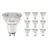 Confezione Multipack 10x Noxion PerfectColor Faretti LED GU10 PAR16 4W 345lm 60D - 927 Bianco Molto Caldo | Miglior resa cromatica - Dimmerabile - Sostitutiva 50W
