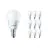 Confezione Multipack 10x Philips Corepro LED Lustre E14 Sferica Ghiaccio 5W 470lm - 827 Bianco Molto Caldo | Sostitutiva 40W