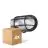 Confezione Multipack 4x D'Lite Luce Da Parete Ecco Nero Ovale | IP44 - Adatto per 1x E27