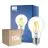 Confezione Multipack 10x Philips Master LED E27 Pera Filamento Chiara 3.4W 470lm - 922-927 Dim To Warm | Miglior Resa Cromatica - Dimmerabile - Sostitutiva 40W