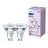 Confezione Multipack 2x Philips Faretti LED GU10 PAR16 5W 390lm 36D - 840 Bianco Freddo