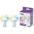 Pacco doppio 2x WiZ Smart Faretti LED GU10 PAR16 5W 400lm 36D | Miglior Resa Cromatica - Dimmerabile - Sostitutiva 50W