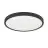 Eglo Luce da soffitto Fueva 6 Plastica Nero 17W 2900lm - 827-840-865 CCT