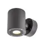 SLV Sitra Up/Down Luce Da Parete Aluminium Grigio 18W 976lm - 830 Luce Calda -  | Esterni