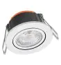 Ledvance Faretti LED Combo Adjust Aluminium Bianca 6W 540lm 60D - 940 Bianco Freddo | 82mm - Ritaglio 68mm - IP65 - Miglior Resa Cromatica - Dali Dimmerabile