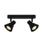 Nordlux Eik 2 Faretti Metallo Nero | Adatto per 2x GU10