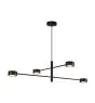 Nordlux Luce Pendente Clyde Metallo Nero 16W 1180lm - 827 Bianco Molto Caldo | IP20 - A 3 Livelli Dimmerabile