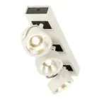 SLV Kalu Triple Parete e Luce da soffitto Aluminium Bianca 47W 3400lm - 830 Luce Calda -  | Dimmerabile 