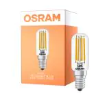 Osram LED Special E14 Tubular Bulbo T26 Filamento Chiara 4.9W 730lm - 827 Bianco Molto Caldo | Sostitutiva 55W