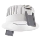 Ledvance Faretti LED Fix Aluminium Bianca 8W 720lm 36D - 940 Bianco Freddo | Ritaglio 68mm - IP44 - Miglior resa cromatica - Dimmerabile