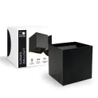 D'Lite Luce Da Parete Elingen Aluminium Nero Up & Down 2.9W 170lm - 830 Luce Calda -  | IP65 - Alimentazione A Batteria - Sensore Di Luce