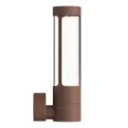 Nordlux Helix Luce Da Parete Acciaio Corten Marrone | 80mm - IP44 - Adatto per GU10