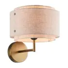 DFTP by Nordlux LED Luce Da Parete Takai Acciaio Inossidabile Beige | Adatto per E27