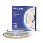 Noxion Strisce LED Naga 5 Metro 24V - 320LEDs/m - COB - 8W/m - 940 Bianco Freddo | 8mm - IP65 - Miglior Resa Cromatica