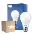 Confezione Multipack 10x Philips MASTER LED Bulbo Ultra Efficient E27 Pera Ghiaccio 4W 840lm - 840 Bianco Freddo | Sostitutiva 60W