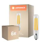 Confezione Multipack 6x Ledvance LED Bulbo NAV LED FIL V E27 21W 3600lm - 727 Bianco Molto Caldo | Sostitutiva 50W
