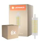Confezione Multipack 6x Osram LED R7s 118mm Chiara 19W 2452lm - 865 Luce Del Giorno | Sostitutiva 150W