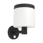 Eglo Luce Da Parete Pantete Solar Nero 7W 790lm - 830 Luce Calda -  | IP65 - Sensore Di Movimento