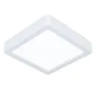 Eglo Luce da soffitto Fueva 6 Plastica Bianca 7W 1100lm - 827-840-865 CCT