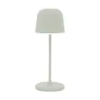 Eglo Lampada Da Tavolo Mannera-S Aluminium Grigio 1W 170lm - 825-830-840 CCT | IP54 - Touch Dimmerabile - USB-C